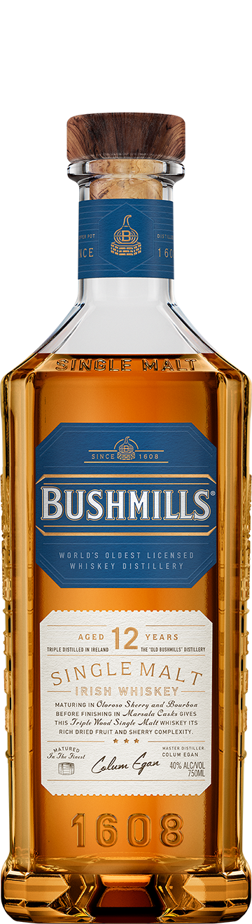 Bushmills Single Malt Irish 12 year 750 ml