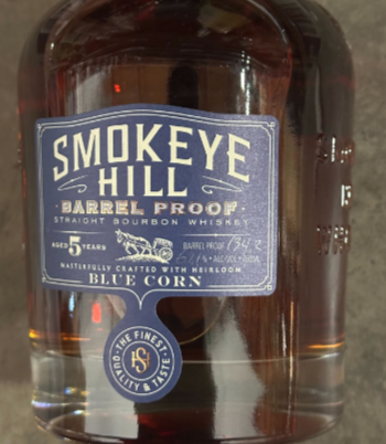 Smokeye Hill Barrel Proof Bourbon