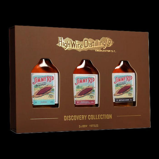 High Wire Distilling Co Jimmy Red Discovery Collection 3 Pack Gift Set