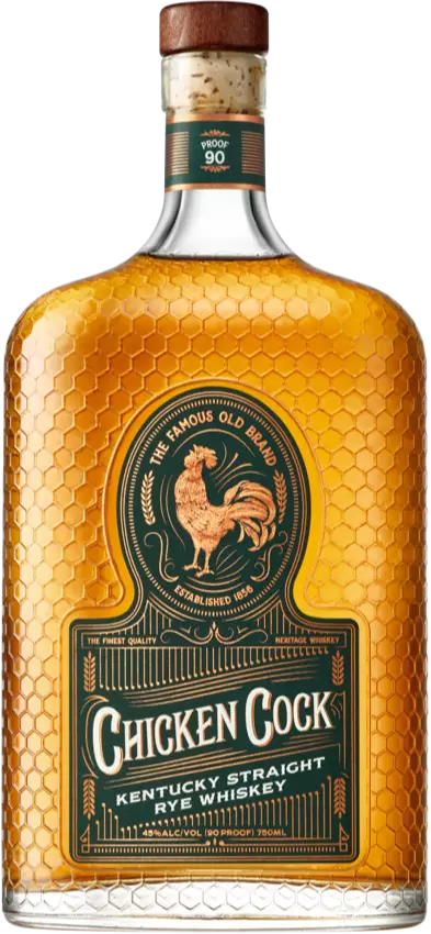 Chicken Cock Kentucky Straight Rye Whiskey 750ml