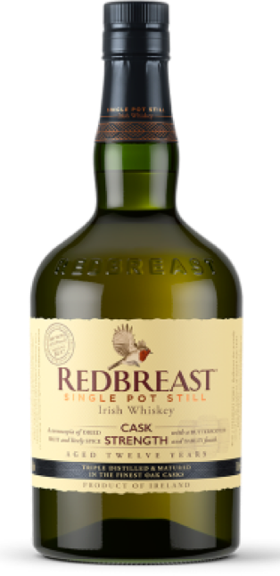 Redbreast 12 Year Strength Irish Whiskey cask strength 750 ml