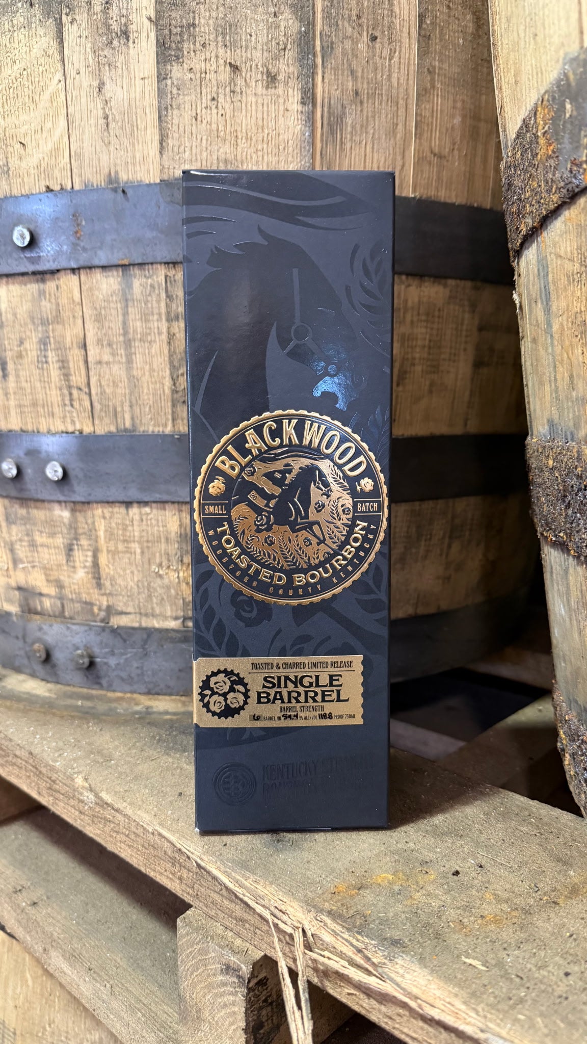 Blackwood Barrel Strength Bourbon *Barrel Aged Whiskey Society Exclusive*