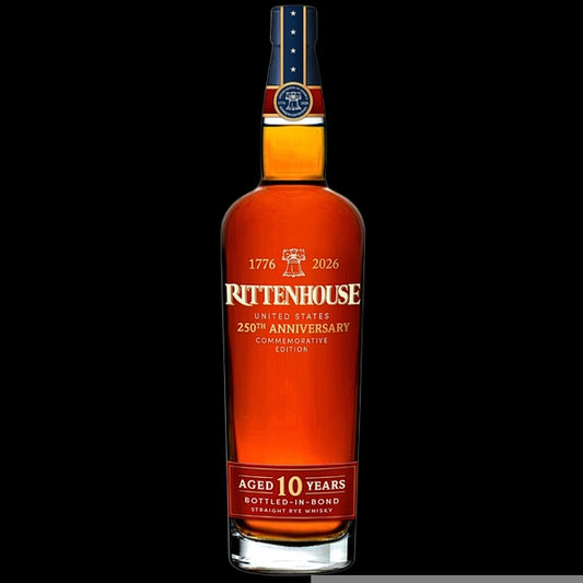 Rittenhouse 10 Year 250th Anniversary Bottled In Bond Commemorative Edition