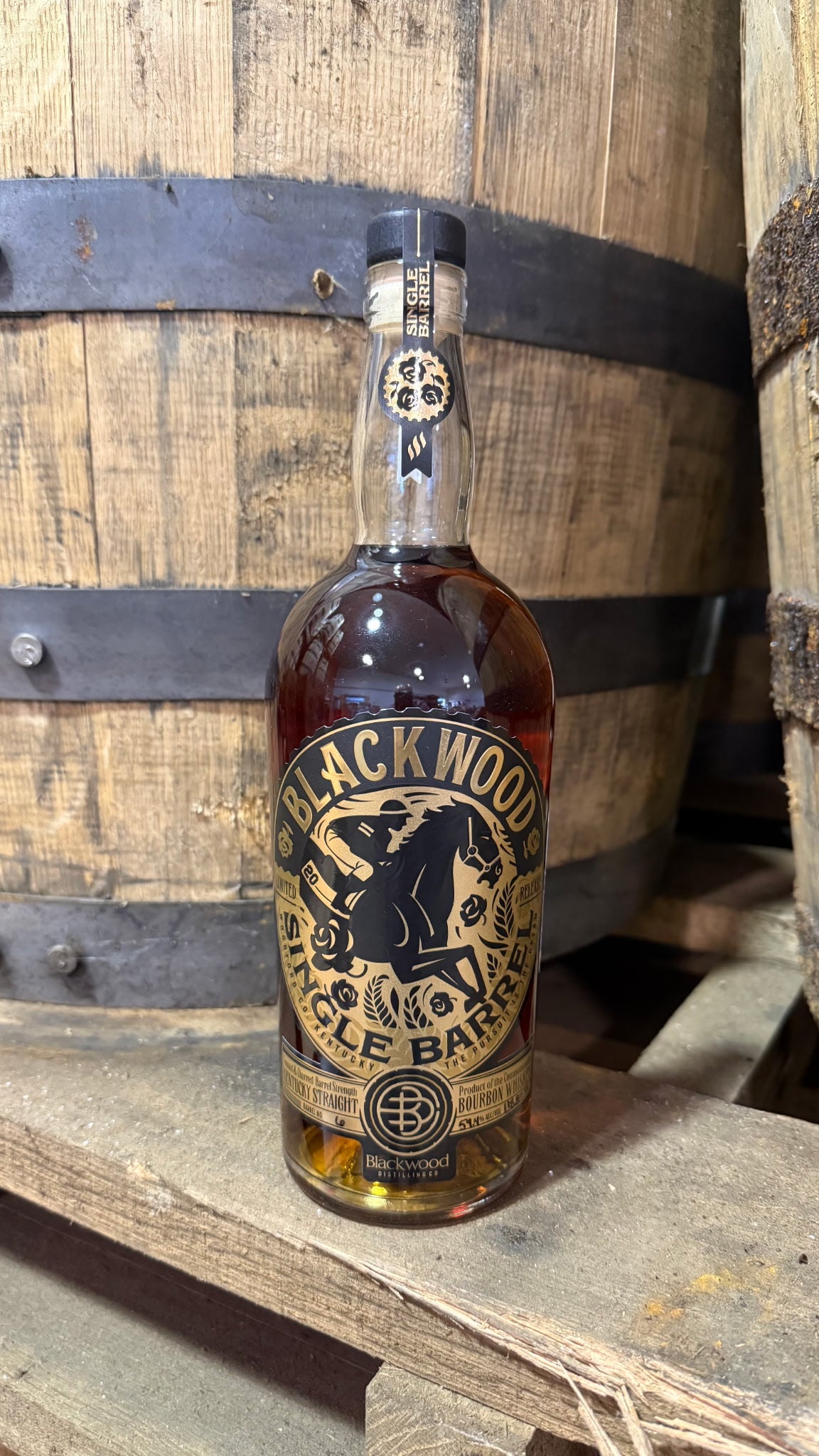 Blackwood Barrel Strength Bourbon *Barrel Aged Whiskey Society Exclusive*