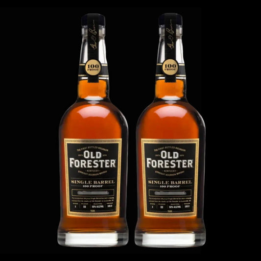 2x Old Forester 100p Single Barrels I-8 & J-7 (Discounted Bundle)