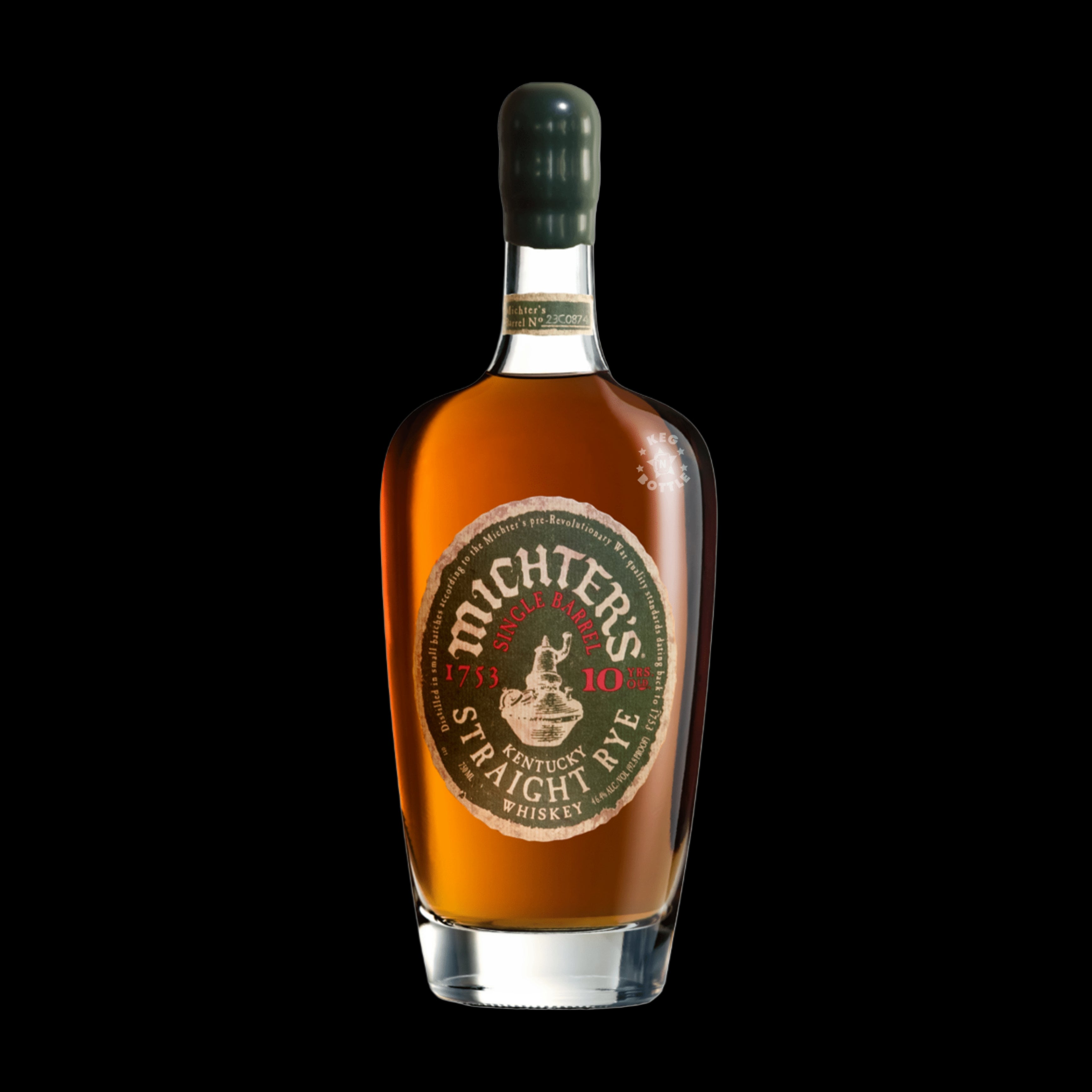 Michters Single Barrel Straight Rye 10 year 750 – Bonded Bottle Shop By ...