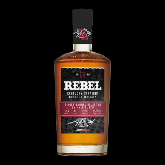 Rebel Kentucky Straight Bourbon Single Barrel selected By Kyle Bush
