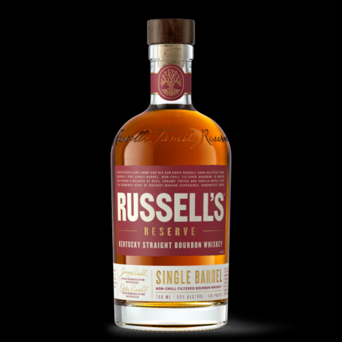 Russells Reserve Straight Bourbon Small Batch Single Barrel