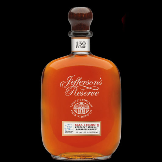 Jefferson's Reserve Limited Edition Cask Strength Bourbon 130 Proof