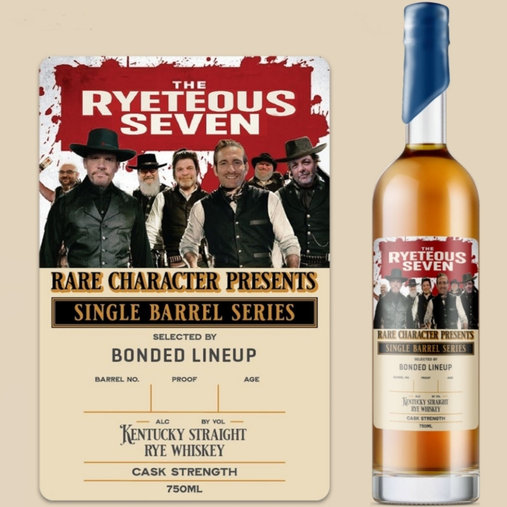 Rare Character "Ryeteous Seven" Bonded Lineup *Sal Vergara Memorial Donation*