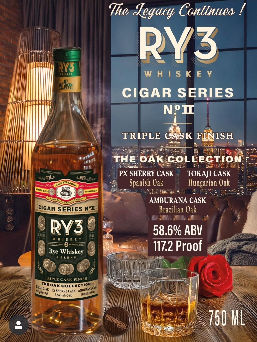RY3 Cigar Series No II *Limited Availability*