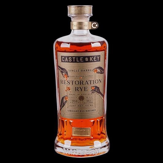 Castle & Key Single Barrel Restoration Eureka Whiskey Club Rye