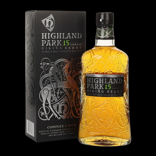 Highland Park Viking Heart Single Malt Scotch Whiskey 15 year