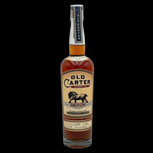 Old Carter Straight American Whiskey Barrel Strength Batch No 14