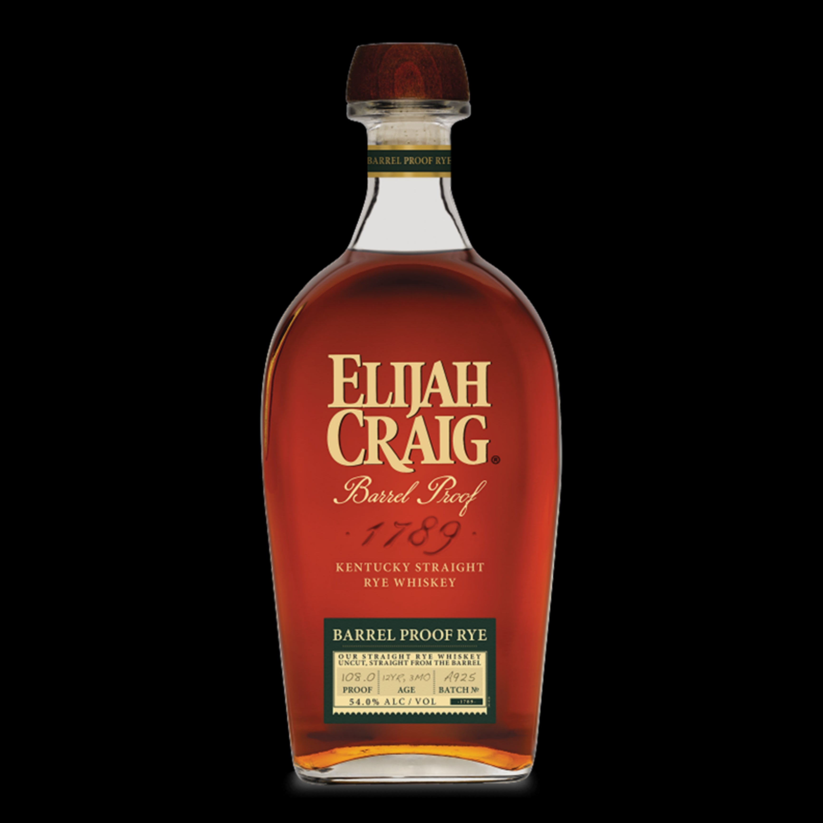 Elijah Craig Barrel Proof Rye Batch A126 – Bonded Bottle Shop By ...